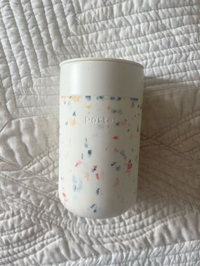 Porter White Terrazzo Reusable Tumbler